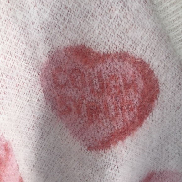 That’s A Awful Lot of Cough Syrup Cupid Cardigan  Mohair Sweater - Picture 4 of 11